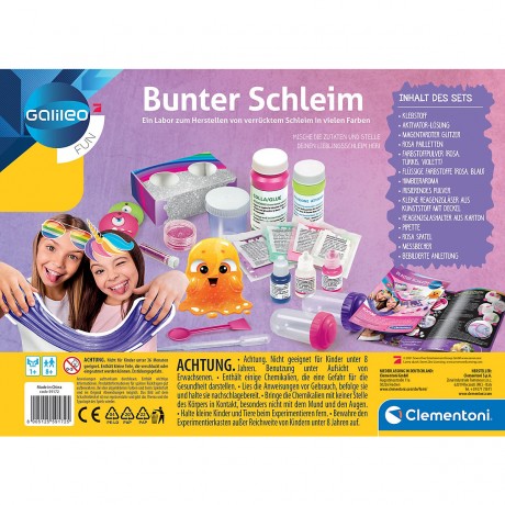 Clementoni Bunter Schleim Красочная слизь