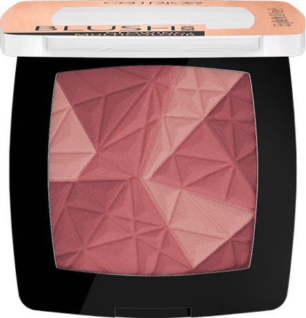 Catrice Rouge Blush Box Glowing + Multicolour, Катрис Румяна пудровые многоцветные, It´s wine o´clock 020, 5,5г.