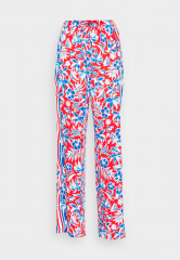 Tommy Hilfiger SCARF WIDE LEG PULL ON PANT Trousers island scarf red ШАРФ ШАРФ НА БРЮКАХ Брюки исландский шарф красный