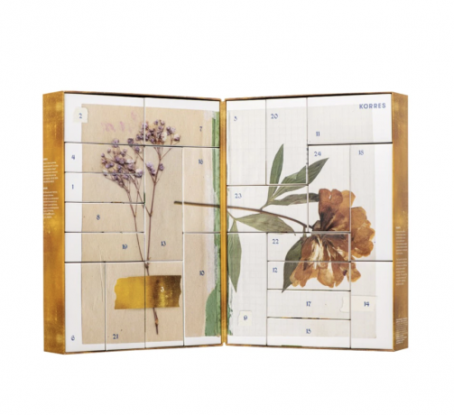 KORRES  XMAS Adventskalender 2024 Авдент-календарь, 24 роскошных бьюти сюрприза