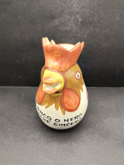 Кувшин винтажный Bassano "Красно-коричневый петух", ручная работа, керамика, 19 см, Италия, 1970-80гг.