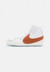 Nike Sportswear BLAZER MID #x27;77 JUMBO UNISEX Sneaker high white/dark russet/sail/celestine blue/team orange BLAZER MID #x27;77 JUMBO UNISEX — Высокие кроссовки женские белый/темно-красный/парус/голубой небесный/оранжевый командный