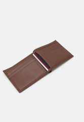 Tommy Hilfiger MINI WALLET UNISEX Wallet dark chestnut МИНИ КОШЕЛЕК УНИСЕКС Бумажник темно-каштановый