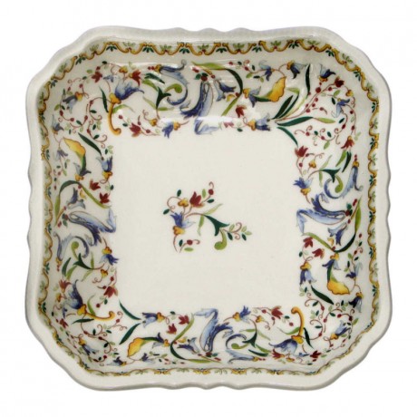 Gien Fayencerie Gien 'Toscana' viereckige Schale Pompadour 15 x 15 cm Gien "Toscana" Квадратная миска помпадур 15 x 15 см