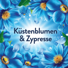 Lenor Weichspuler Kustenblume &amp; Zypresse 71WL, Кондиционер для белья с Ароматов морского берега и цветов пачули, 71 загрузка (1596мл)