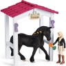 Schleich Schleich Horse Club 42437 Pferdebox mit Horse Club Tori  Princess Конюшня Schleich Horse Club 42437 с Horse Club Tori Princess