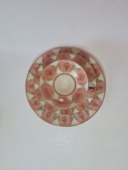 Winterling Чайное трио "Розовые узоры и позолота", Германия, 1960-70гг.