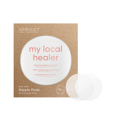 Apricot Nipple Pads with Aloe Vera  Подушечки для сосков с алоэ вера