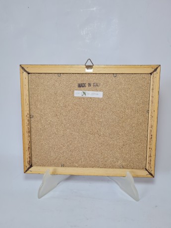 Картина винтажная, репродукция, Centro Arte "Початки кукурузы", 20 х 24 см, Италия, 1960-70гг.