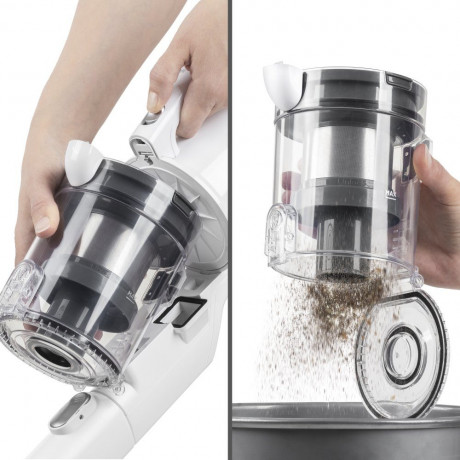 TROTEC TROTEC Akku-Stielstaubsauger 2-in-1 VC 150 E Staubsauger Handstaubsauger HEPA Filter  Беспроводной пылесос TROTEC 2-в-1 VC 150 E, ручной пылесос HEPA-фильтр