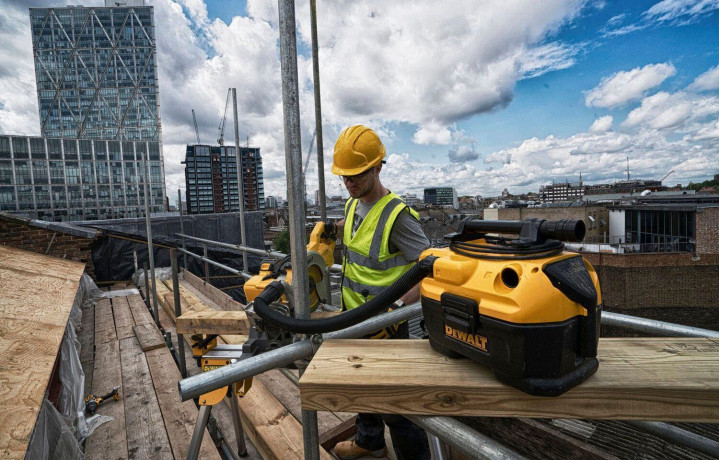 DeWalt DeWalt Nass-Trocken-Akkusauger Akku-/Netz Nass- und Trockensauger DCV584L-QW, 54 Беспроводной пылесос DeWalt для влажной и сухой уборки Беспроводной/сетевой пылесос для влажной и сухой уборки DCV584L-QW, 54