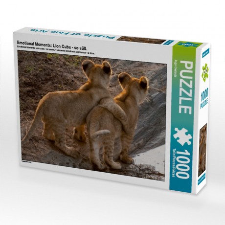 CALVENDO Puzzle CALVENDO Puzzle Emotional Moments: Lion Cubs Пазл CALVENDO Puzzle Emotional Moments: Львята
