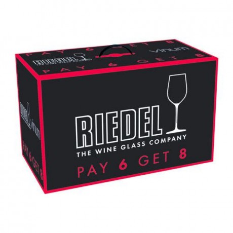 Riedel Riedel Vinum Vinum Chardonnay 'Kauf 8 Zahl 6' 8-tlg. Riedel Vinum Vinum Chardonnay "Купи 8 - заплати 6" 8 шт.