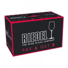 Riedel Riedel Vinum Vinum Chardonnay 'Kauf 8 Zahl 6' 8-tlg. Riedel Vinum Vinum Chardonnay "Купи 8 - заплати 6" 8 шт.