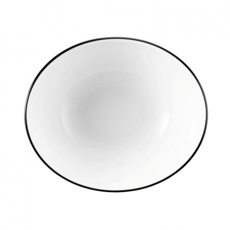 Seltmann Weiden Seltmann Weiden Modern Life Black Line Suppenschale oval l: 16 cm / h: 4 cm / 0,42 L Seltmann Weiden Modern Life Black Line овальная тарелка для супа д: 16 см / высота: 4 см / 0,42 л