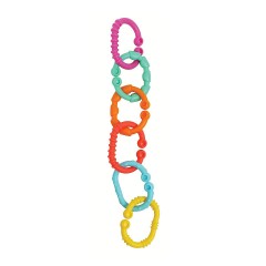Playgro Kinderwagenkette Loopy Links 24-teilig Цепочка для коляски Loopy Links