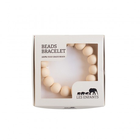 LES ENFANTS Silicone beads bracelet Silicone beads bracelet Beissringe Браслет из силиконовых бусин Браслет из силиконовых бусин Прорезыватели