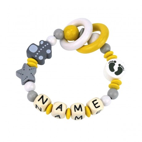 elefantasie Greifling Babyexpress personalisiert mit Namen Детская экспресс-игрушка для захвата