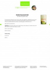 Krauterhaus Sanct Bernhardt Herbal Seasoned Salt with Sea Salt, 300 г