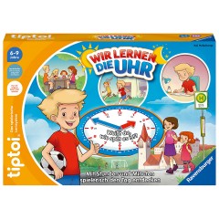 Ravensburger tiptoi Wir lernen die Uhr tiptoi Учим часы