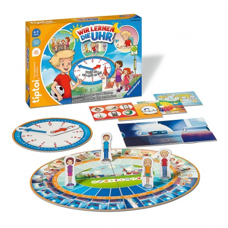 Ravensburger tiptoi Wir lernen die Uhr tiptoi Учим часы