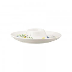 Rosenthal Rosenthal Brillance Fleurs des Alpes Eierbecher mit Ablage 11 cm Rosenthal Brilliance Fleurs des Alpes Подставка для яиц с полкой 11 см