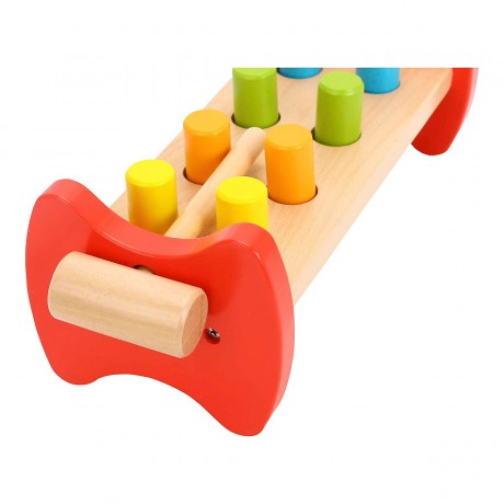 solini Klopfbank aus Holz Деревянная скамья для стука