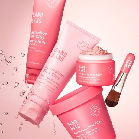 Sand  Sky Australian Pink Clay Porefining Face Mask  Очищающая маска для лица с австралийской розовой глиной