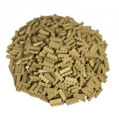 LEGO LEGO 1x4 Steine Beige - 25 Stuck - Tan bricks 3010 LEGO 1x4 кирпичи бежевого цвета — 25 штук — коричневые кирпичи 3010