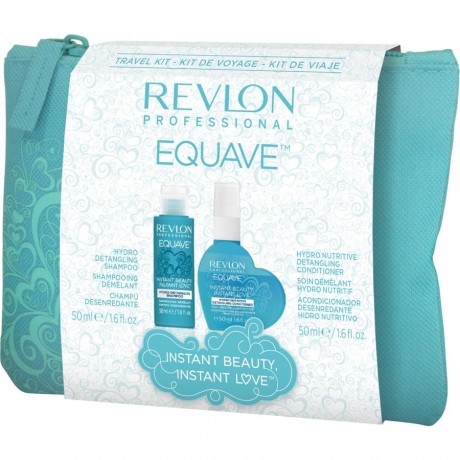 Revlon (Ревлон)  Professional Equave Travel Set, Hydro Detangling Shampoo Шампунь против перхоти 50 мл + Hydro Nutritive Detangling Conditioner50 мл / 1 шт.