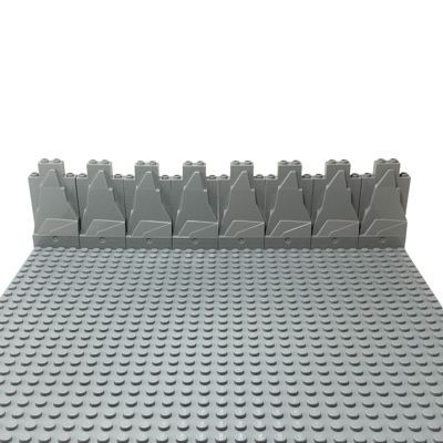 LEGO LEGO Felsen Hellgrau 2x4x6 Berg - 30 Stuck - Rock Panel 47847 Гора LEGO Rocks Light Grey 2x4x6 — 30 деталей — каменная панель 47847