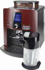 Krups Krups Kaffeevollautomat EA829G Espresseria Automatic Latt'Espress, mit kompact-LCD Display, integrierter Milchbehalter  Полностью автоматическая кофемашина Krups EA829G Espresseria Automatic Latt'Espress, с компактным ЖК-дисплем и встроенным контейн