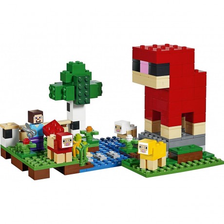 LEGO Minecraft 21153 Die Schaffarm ЛЕГО Шерстяная ферма