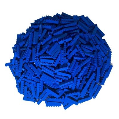 LEGO LEGO Blaue Steine 1x6 Hochsteine - Basic Classic  -  3009 Menge 500x LEGO Blue Bricks 1x6 High Bricks — Basic Classic — 3009 Количество 500x