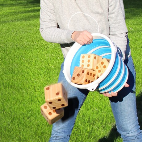 Toyfel Wurfelspiel Chuck Kiefernholz Крэпс Чак из сосны