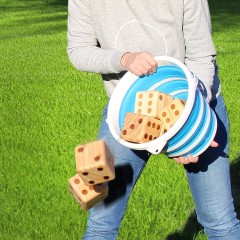 Toyfel Wurfelspiel Chuck Kiefernholz Крэпс Чак из сосны