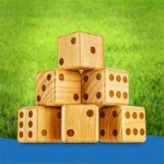 Toyfel Wurfelspiel Chuck Kiefernholz Крэпс Чак из сосны