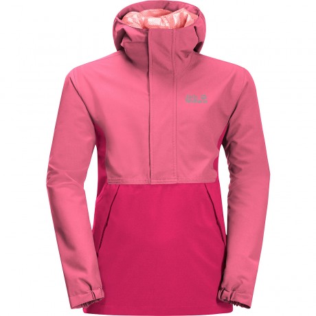 Jack Wolfskin Outdoorjacke NOXSTAR SMOCK K fur Madchen NOXSTAR SMOCK K уличная куртка для девочек