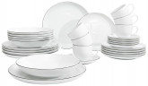 Seltmann Weiden Seltmann Weiden Kombiservice Lido Black Line 30-tlg. rund Weiss Комбинированный сервиз Seltmann Weiden Lido Black Line 30 шт. вокруг