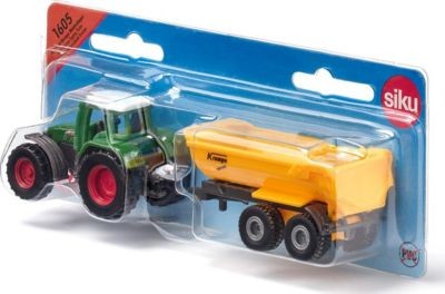 SIKU SIKU Super 1605 Fendt mit Krampe Muldenkipper SIKU Super 1605 Fendt с самосвалом Krampe