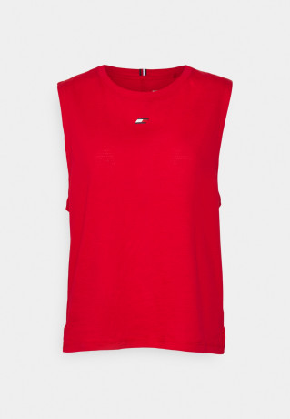 Tommy Hilfiger ESSENTIALS REGULAR TANK Top primary red ESSENTIALS ОБЫЧНЫЙ БАК Верх первичный красный