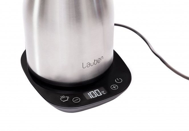 Lauben Lauben Wasserkocher VTK01S, 2200 W, mit praktischer Thermo-Funktion  Чайник Lauben VTK01S, 2200 Вт, с практичной функцией подогрева.