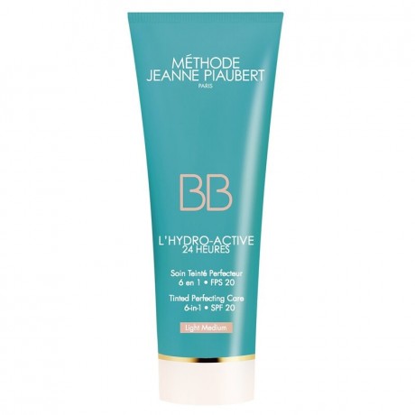 Jeanne Piaubert L Hydro Active 24H Tinted Perfecting Care 6-in-1 SPF 20 Light Medium 50ml  L Hydro Active 24H Совершенствующий тональный крем 6-в-1 SPF 20 Light Medium 50мл