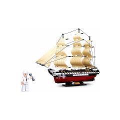 Sluban Fregatte (1118 Teile) Фрегат (1118 деталей)