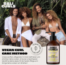Bali Curls Complete Care Set, Набор для кудрявых волос: шампунь, кондиционер, пенка, гель и масло для локонов, 5 средств