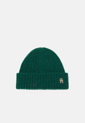 Tommy Hilfiger MODERN FLUFFY BEANIE Beanie prep green MODERN FLUFFY BEANIE Шапочка подготовка зеленый