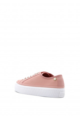 Tommy Hilfiger PLATFORM VULCANIZED Trainers rosa ПЛАТФОРМА ВУЛКАНИЗИРОВАННАЯ Кроссовки розовый