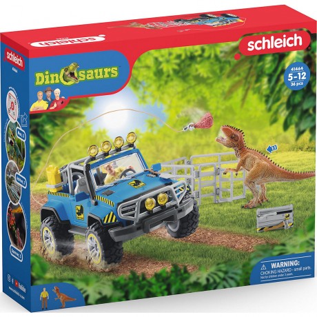 Schleich Schleich Dinosaurier 41464 Gelandewagen mit Dino-Aussenposten Schleich Dinosaur 41464 Gelandewagen с Dino Outpost