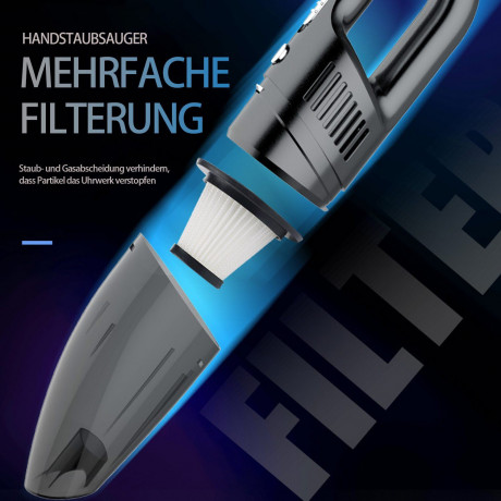 TOPMELON TOPMELON Akku-Handstaubsauger, Nass- und Trockenstaubsauger mit Kabel 120W Grau Беспроводной ручной пылесос TOPMELON, пылесос для влажной и сухой уборки с кабелем 120 Вт