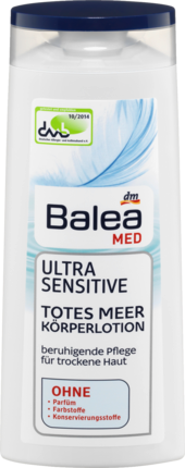 Balea med сверхчувствительный из солей Мёртвого Моря Лосьон для тела	, 300 мл